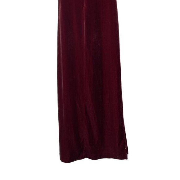 Revelry Bridesmaid Dress Velvet Size 0 Jade Velvet One Shoulder Romantic Rose - Picture 9 of 11